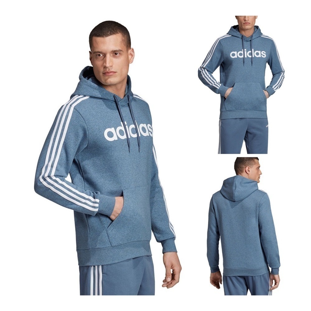 Adidas Essentials 3 Stripes Sweatshirt